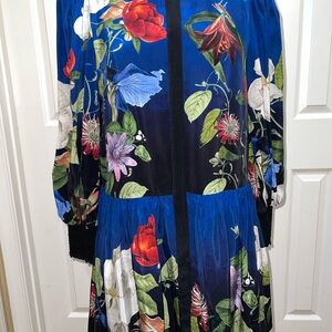 Alice + Olivia Floral Fit & Flair Women's Dress